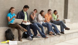 Can cell phone usage make college kids unhealthy?