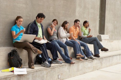 Can cell phone usage make college kids unhealthy?