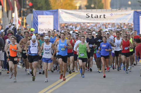 Marathon medics keep runners on their feet