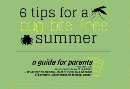 Infographic: 6 tips for a bug-bite-free summer
