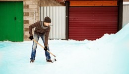 How to shovel snow safely this season