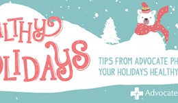 Maintain healthy habits during the holidays