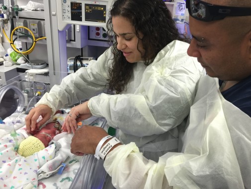 Having a premature baby in the NICU