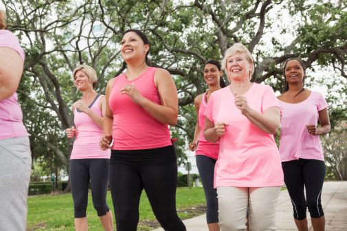 Exercising proves beneficial for breast cancer patients experiencing these problems