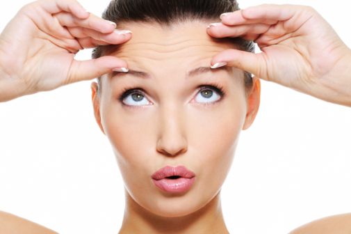 An interesting way to keep facial wrinkles at bay?