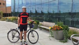 Barrington doctor makes his commute a healthy cycle of life