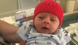 Photo gallery: Newborns don little red hats to raise awareness about heart health