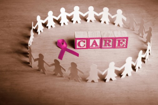 Being social may help ease pain of breast cancer
