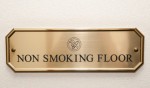 Non-smoking hotel rooms expose non-smoking guests to tobacco smoke