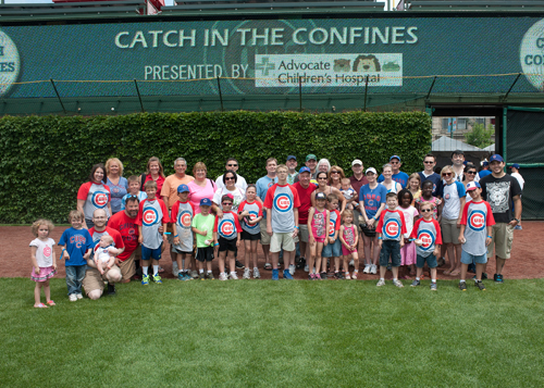 It was a fun, memory-building day for all at Wrigley Field.