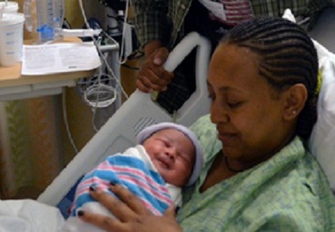Advocate Illinois Masonic Medical Center in Chicago welcomed baby Eyoas.