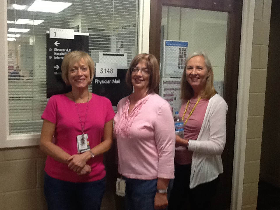 Pink Friday raised awareness about breast cancer at Advocate Lutheran General Hospital.