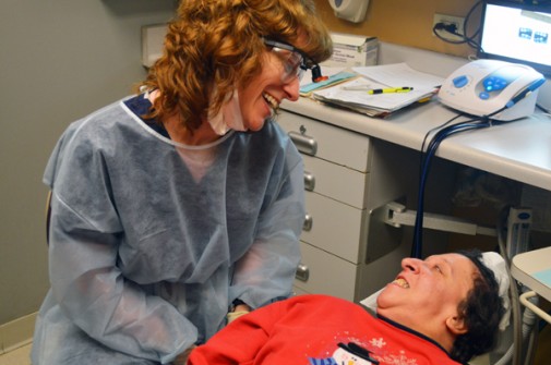 Special needs patients receive special dental care