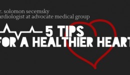 Infographic: 5 tips for a healthier heart