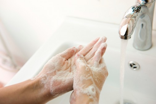 Hand washing important for hospital patients