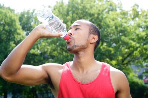 How much water should you drink on race day?