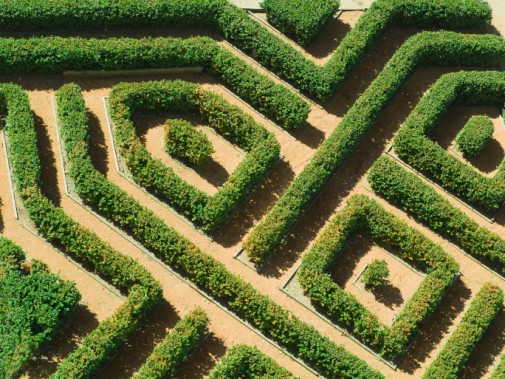 What is a walking labyrinth?