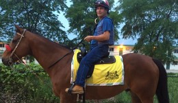 Hip replacement helps jockey get back in the saddle