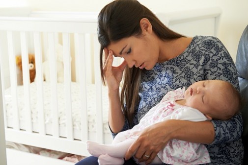 Signs of depression may appear months after childbirth