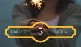 Infographic: 5 summer fire safety tips