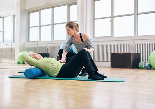 Reduce muscle soreness with a foam roller