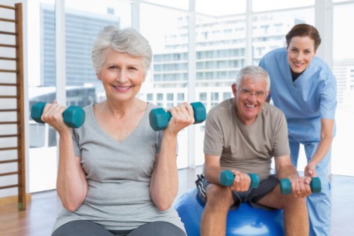 For seniors, a small amount of exercise goes a long way