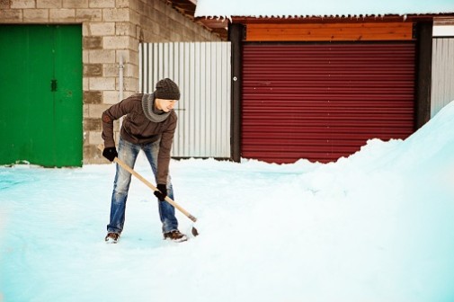 How to shovel snow safely this season