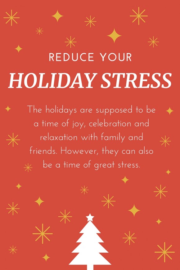 Infographic 5 tips to reduce holiday stress health enews