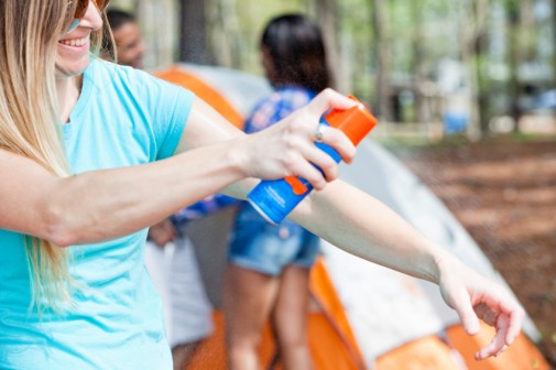 Mosquito repellent can help guard against Zika virus