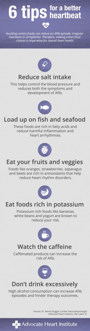 Infographic: 6 tips for a better heartbeat | health enews