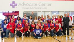 Advocate nurses honored at Chicago Bulls event