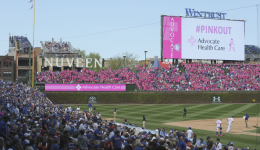 Video: #PinkOut at Wrigley Field