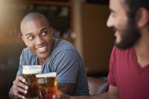 Do moderate drinkers have better heart health?