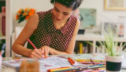 Are adult coloring books a form of art therapy?