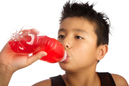 Are sports drinks safe for children?