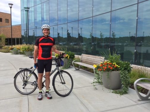 Barrington doctor makes his commute a healthy cycle of life