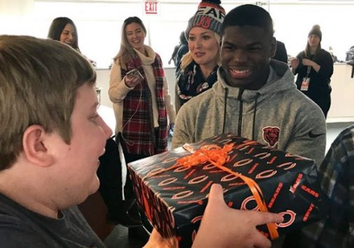 One year after brain tumor diagnosis, 15-year-old, family get Bears surprise