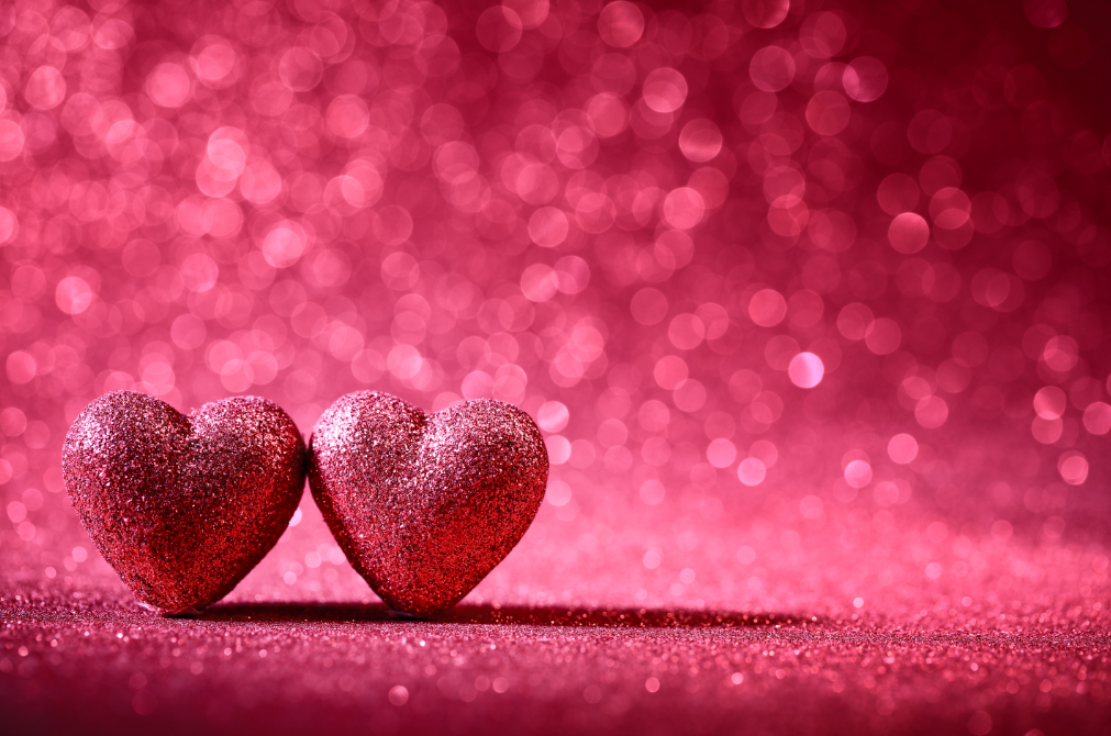 Glitter Love Letter Nail Design for Valentine's Day - wide 8
