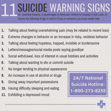 11 warning signs for suicide you need to know | health enews