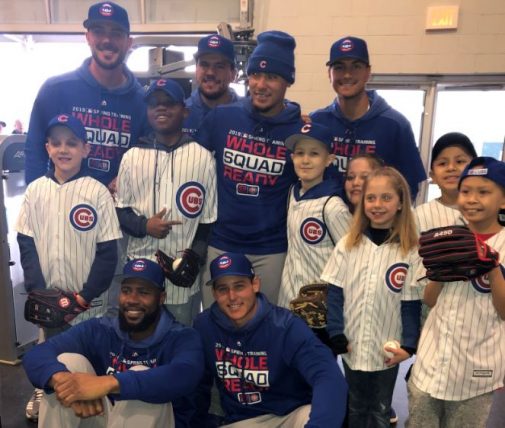 Chicago Cubs welcome young patients to Spring Training