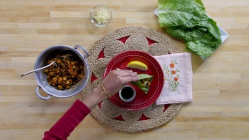 Recipe: Channa Masala Lettuce Wrap | health enews