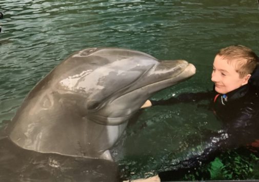 From a serious spinal issue to swimming with dolphins