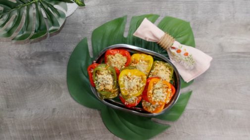 Recipe: No Paneer Stuffed Bell Peppers