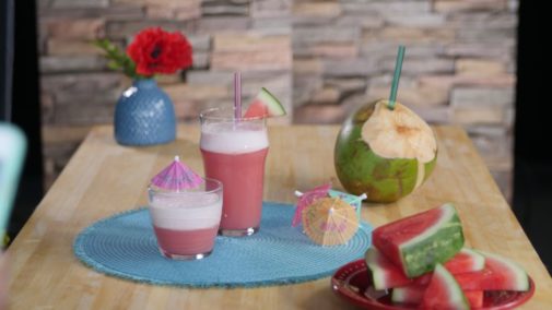 Recipe: Watermelon Coconut Protein Drink