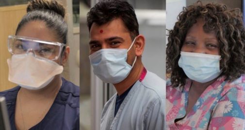 These heroes capture the emotions protective masks don’t hide