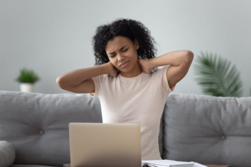 Do you feel more tired and less productive when working from home?