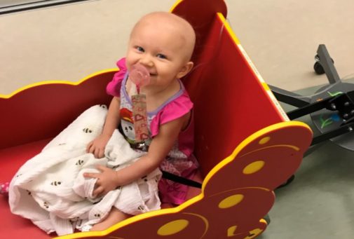 Diagnosed with neuroblastoma at 19 months, resilient Maddie Crokin beats cancer thanks to CCHA team