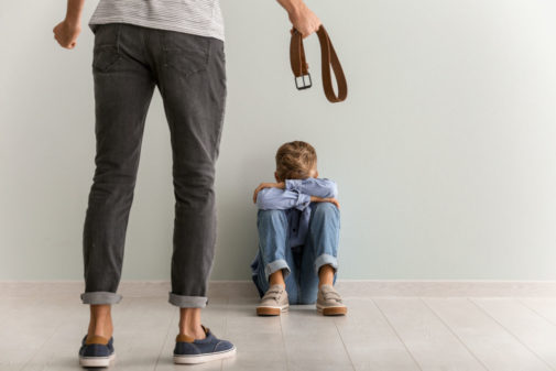 Physical punishment with children may lead to permanent life-long behavioral problems, experts say