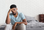 A man with poor mental health.