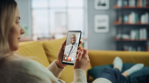How to start a telehealth visit